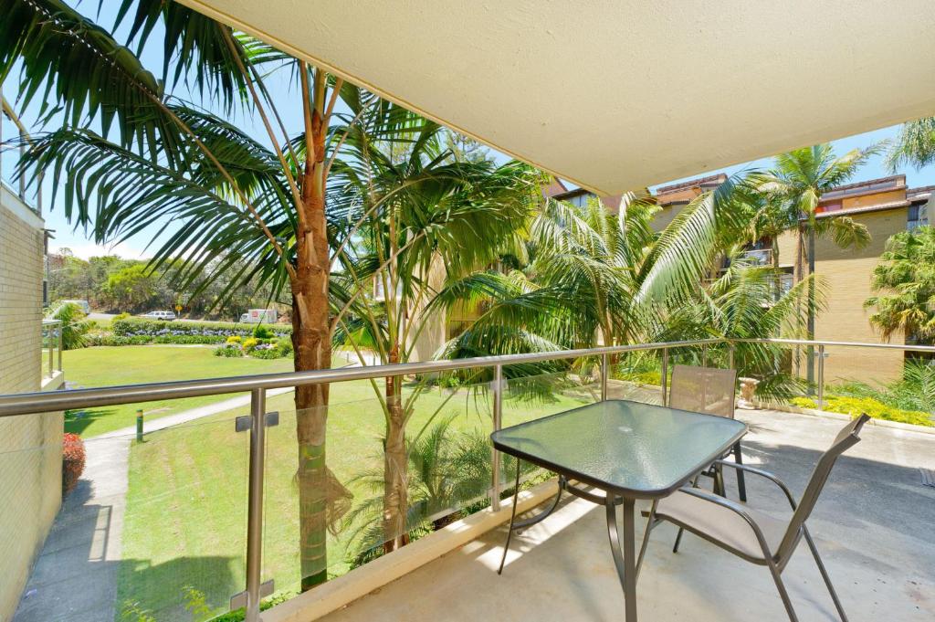 A balcony or terrace at Beachpark 33 58 Pacific Drive