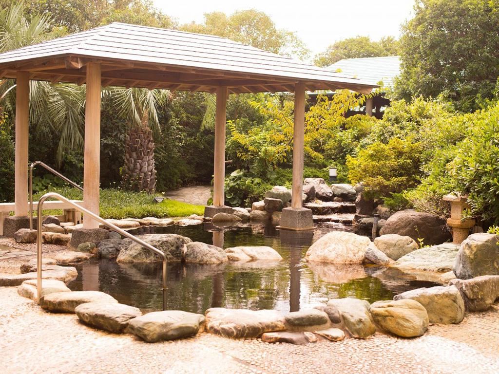 Zahrada ubytování Spa&Resort Kujukuri Taiyou-no-sato