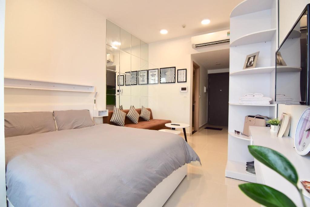 Chau Apartments - Infinity pool- Ben Thanh - Studio Apartment
