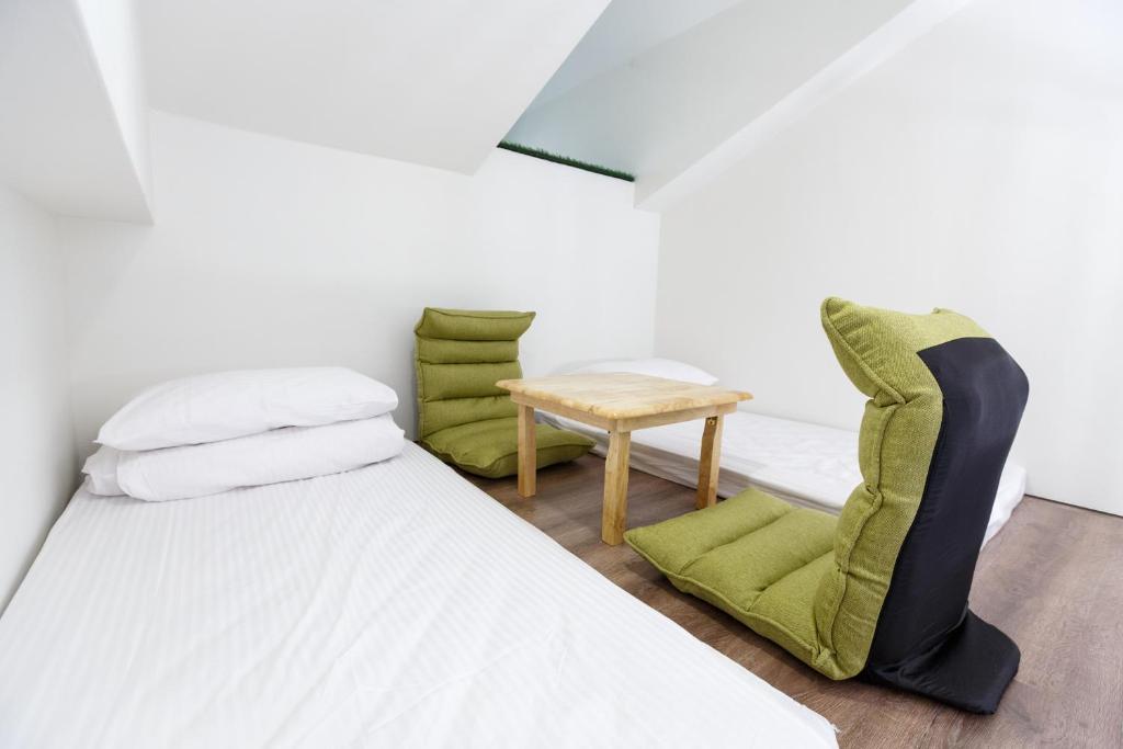 Posezení v ubytování YiShan Farm Homestay