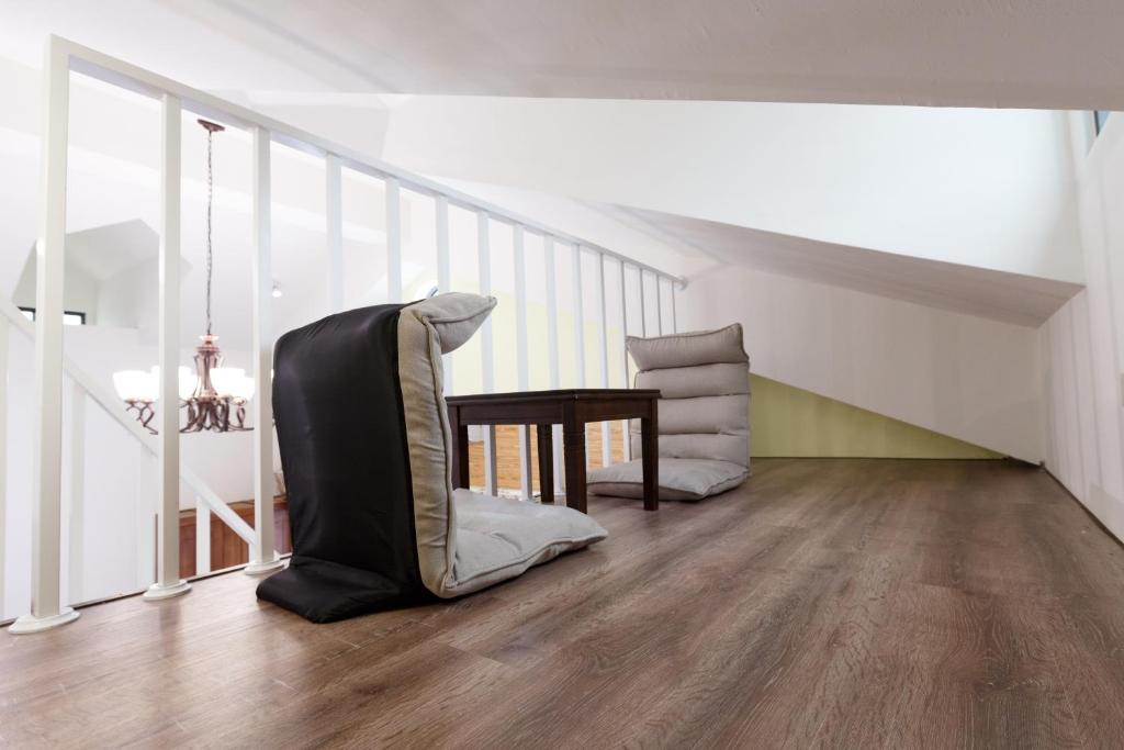 Posezení v ubytování YiShan Farm Homestay