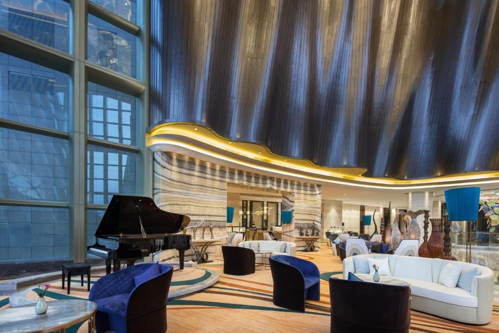 Posezení v ubytování Wyndham Grand Foshan Gaoming