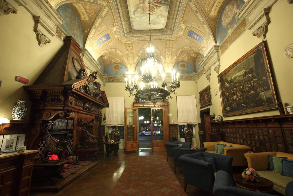Гостиная зона в Grand Hotel Villa Balbi