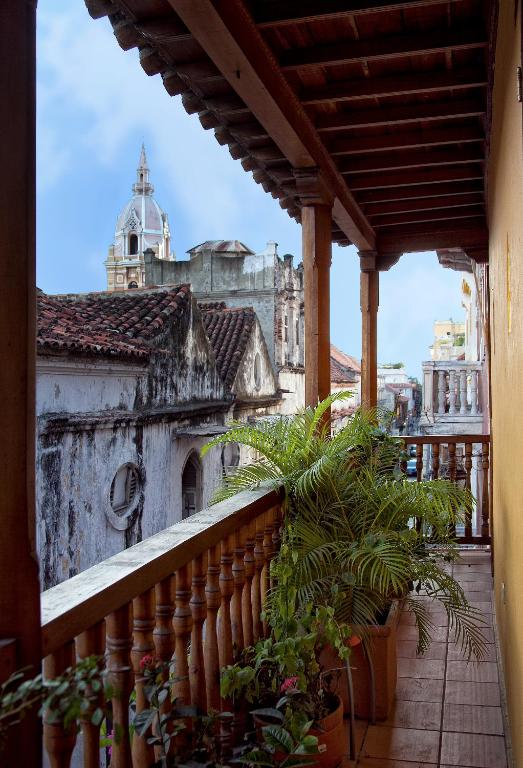 Balkón nebo terasa v ubytování Casa India Catalina