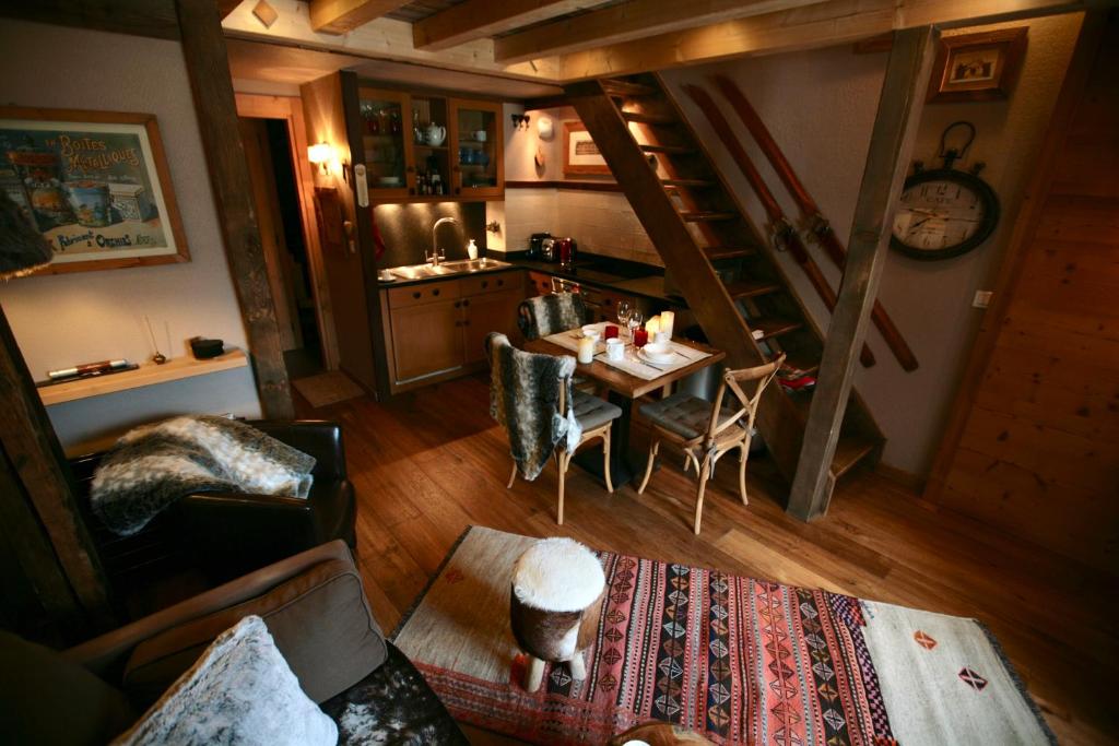 Et opholdsområde på Duplex en vieux bois hyper centre