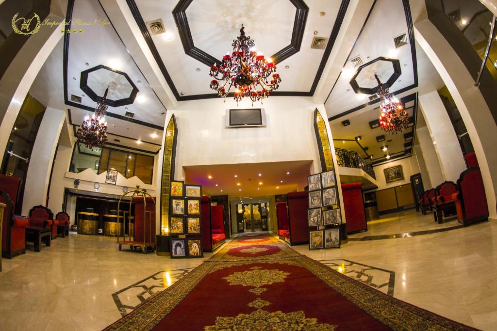 Posezení v ubytování Hotel Imperial Plaza & Spa