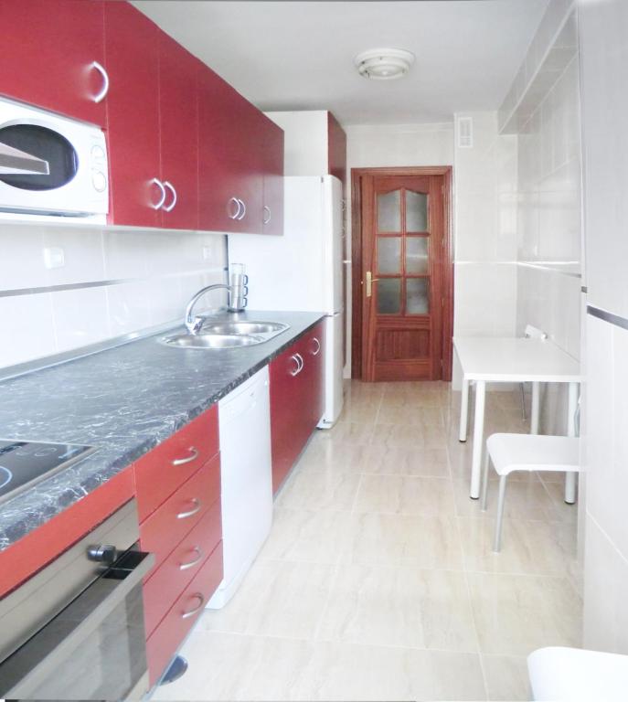 Kuchyňa alebo kuchynka v ubytovaní Apartamento Corregidor
