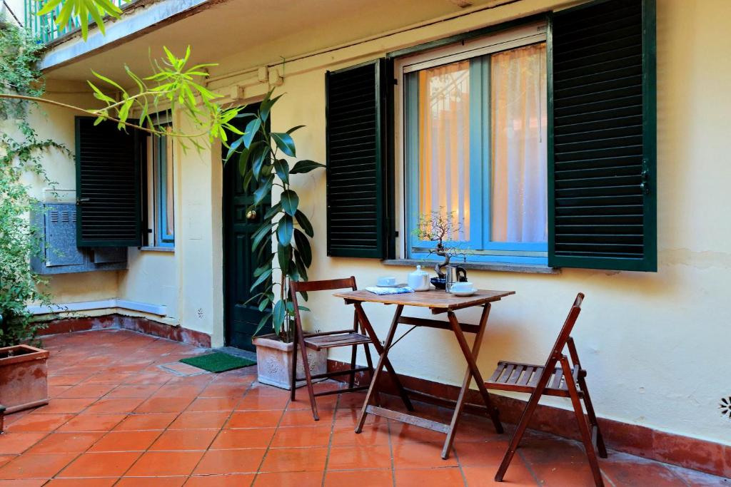 Budynek, w którym mieści się apartament