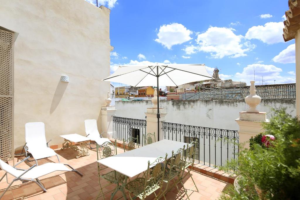 Balkón nebo terasa v ubytování Veoapartment Quintana Terrace