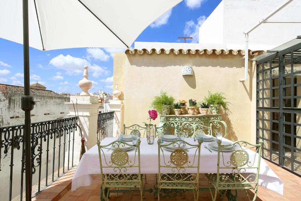 Balkón nebo terasa v ubytování Veoapartment Quintana Terrace