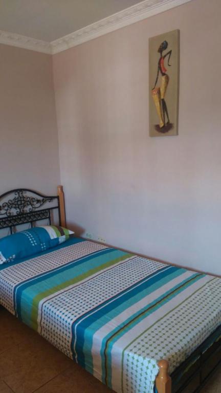 Postel nebo postele na pokoji v ubytování Residencial Turistico Cuba