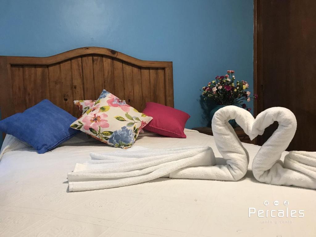 Postel nebo postele na pokoji v ubytování Inmobiliaria Percales