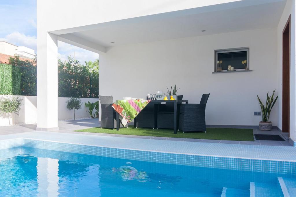 The swimming pool at or close to Llevant