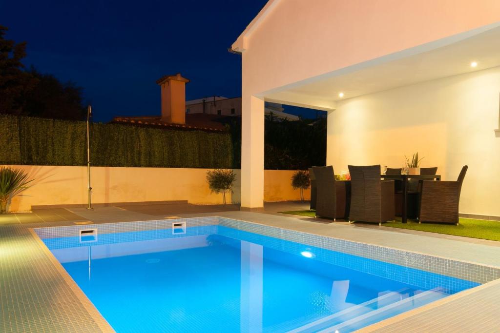 The swimming pool at or close to Llevant
