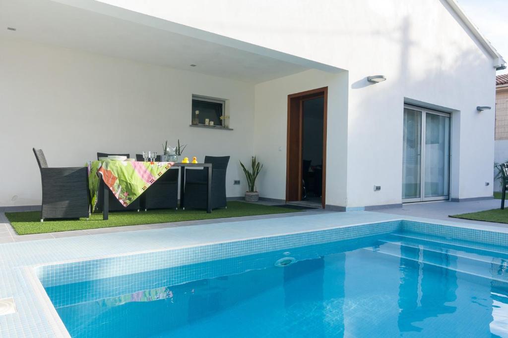 The swimming pool at or close to Llevant