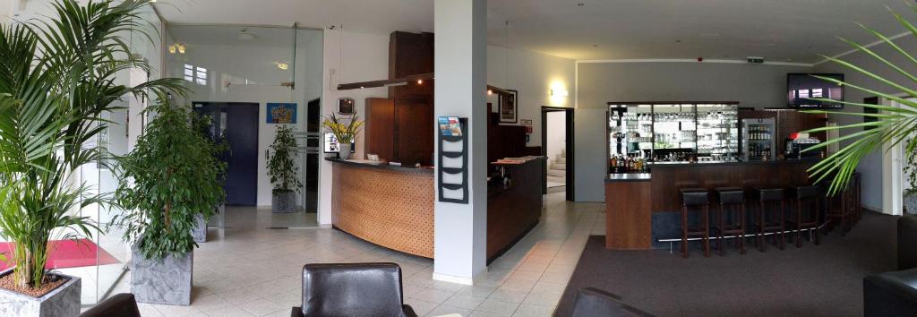 Kuchyň nebo kuchyňský kout v ubytování Hotel Sedes