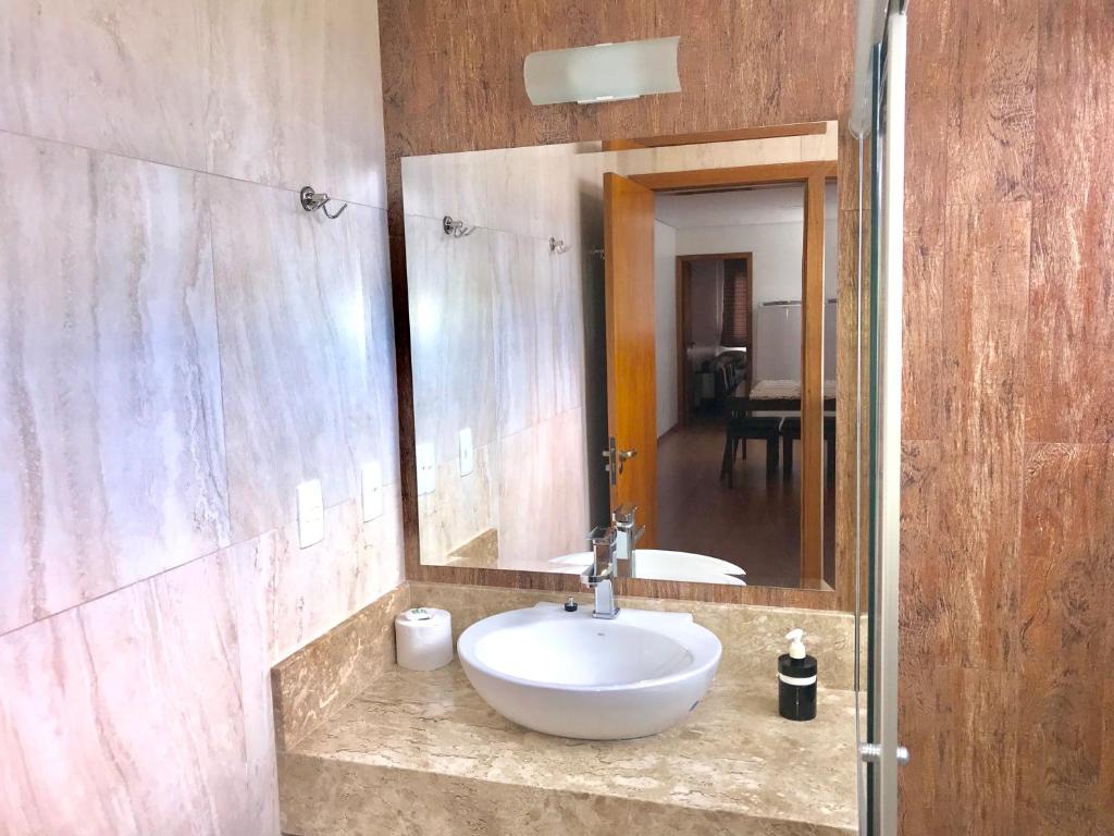 Apartamento no Centro de Gramado - 一居室公寓