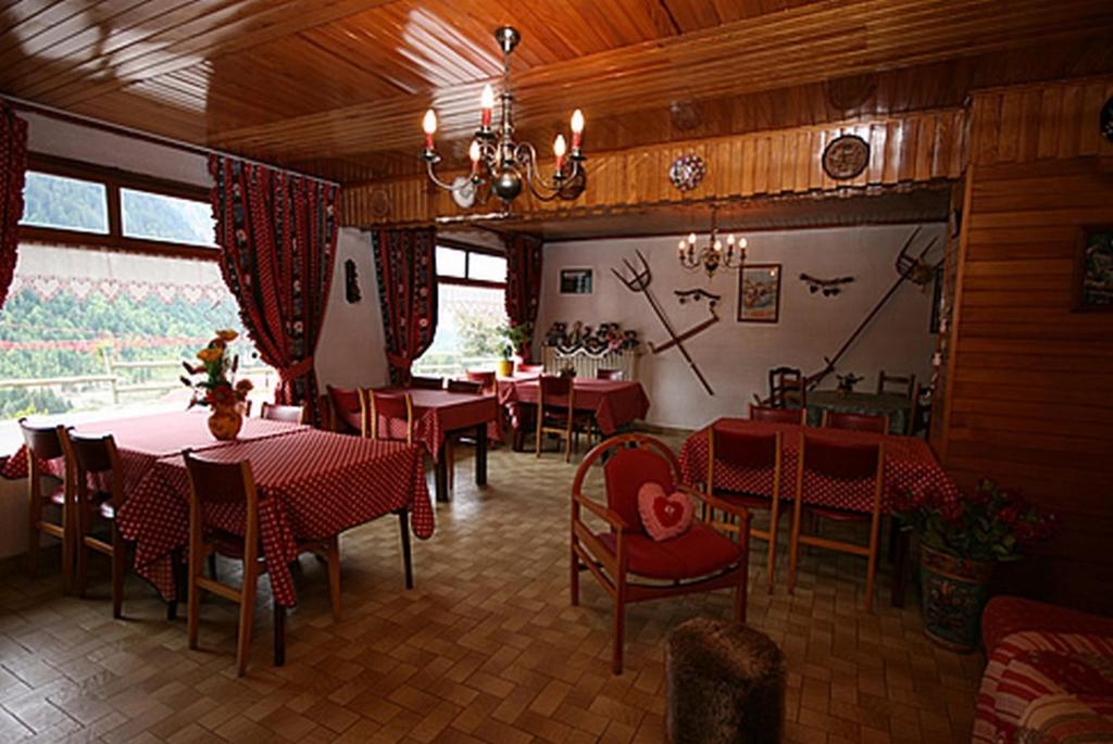 Restaurace v ubytování Le Castellan