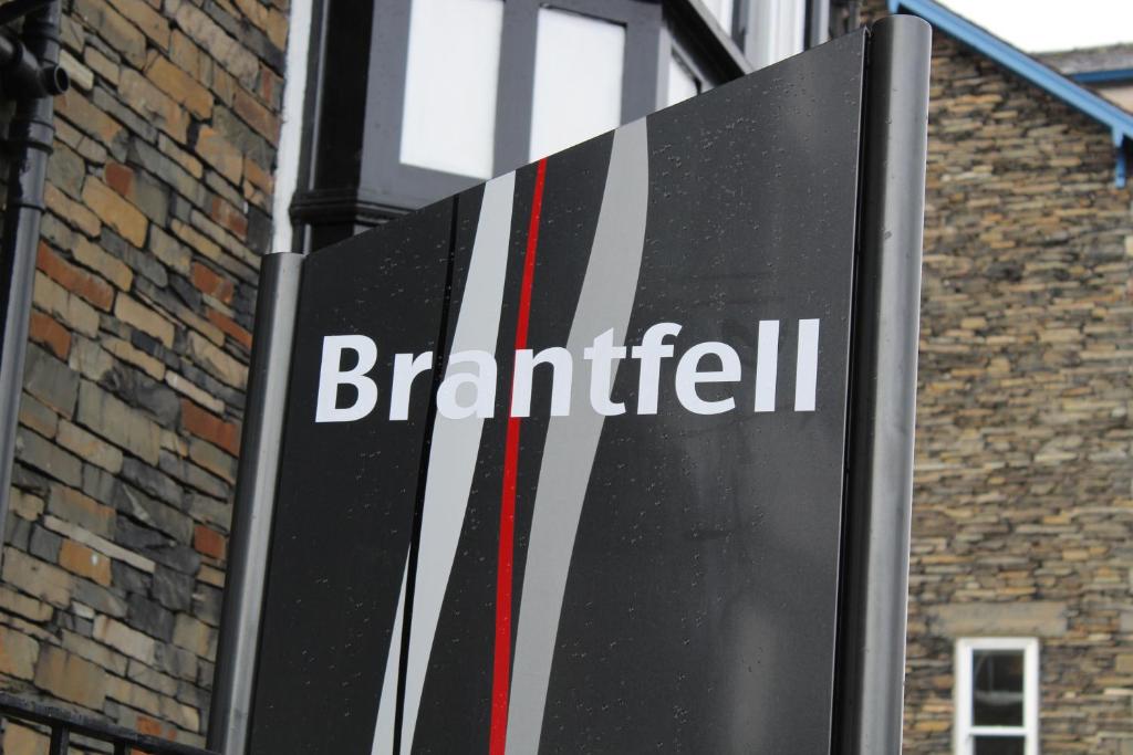 a sign for a british bank on a building at Brantfell House in Ambleside