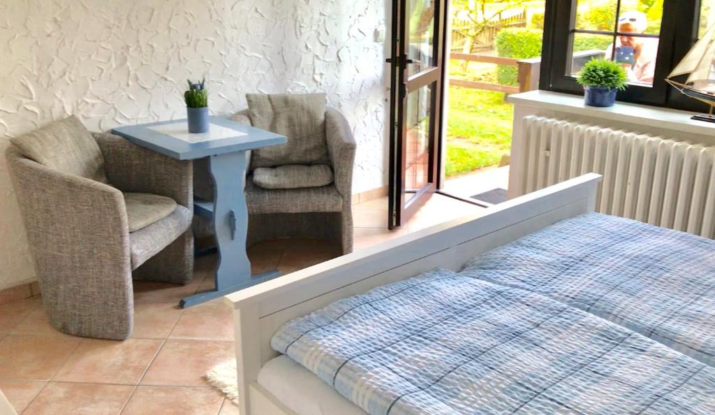 Landhaus Schlunt - Double Room With Terrace