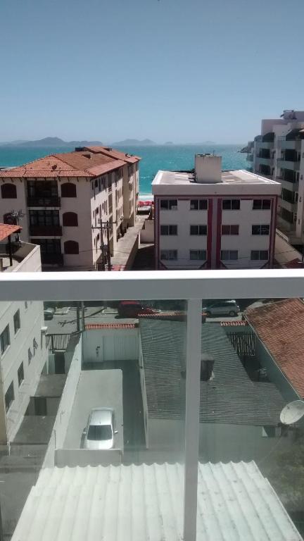  Prainha Aconchegante apto de quarto e sala com vista para o mar