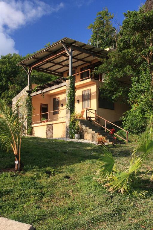 Zahrada ubytování La Hacienda Mauritius