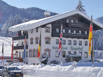 Hotel Hagerhof v zimě