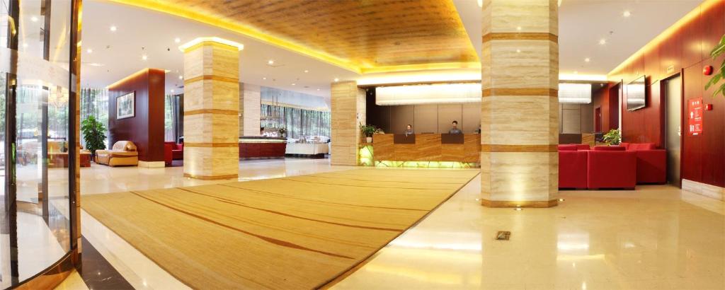 Posezení v ubytování Guangzhou Shi Liu Hotel