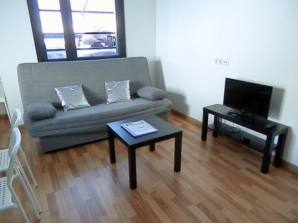 Posezení v ubytování Apartamentos La Solana 3000