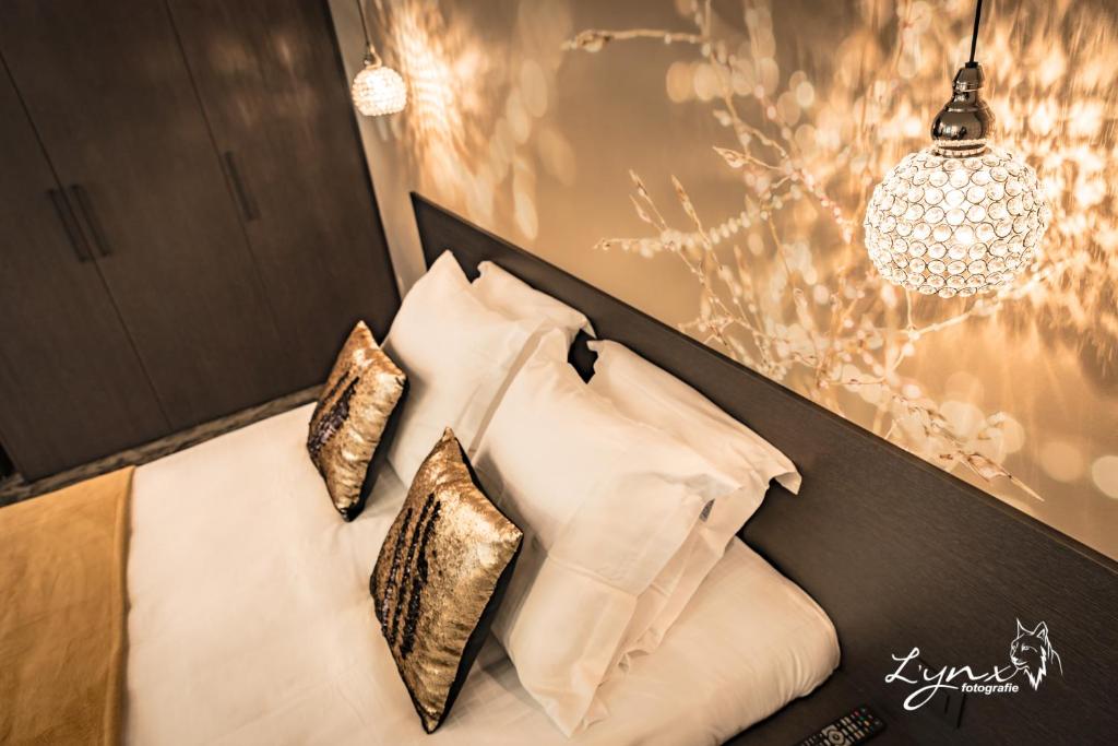 Posezení v ubytování De Vesten Comfort Lodge