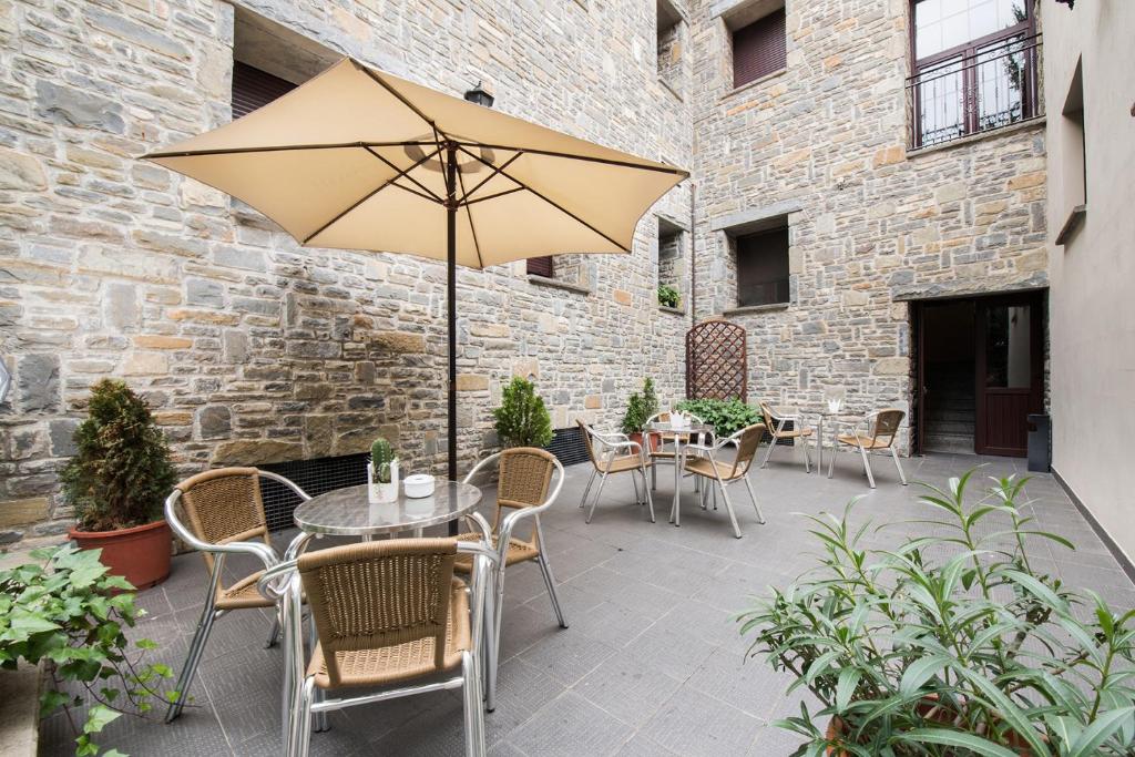 Patio nebo venkovní prostory v ubytování Hotel Villa Virginia