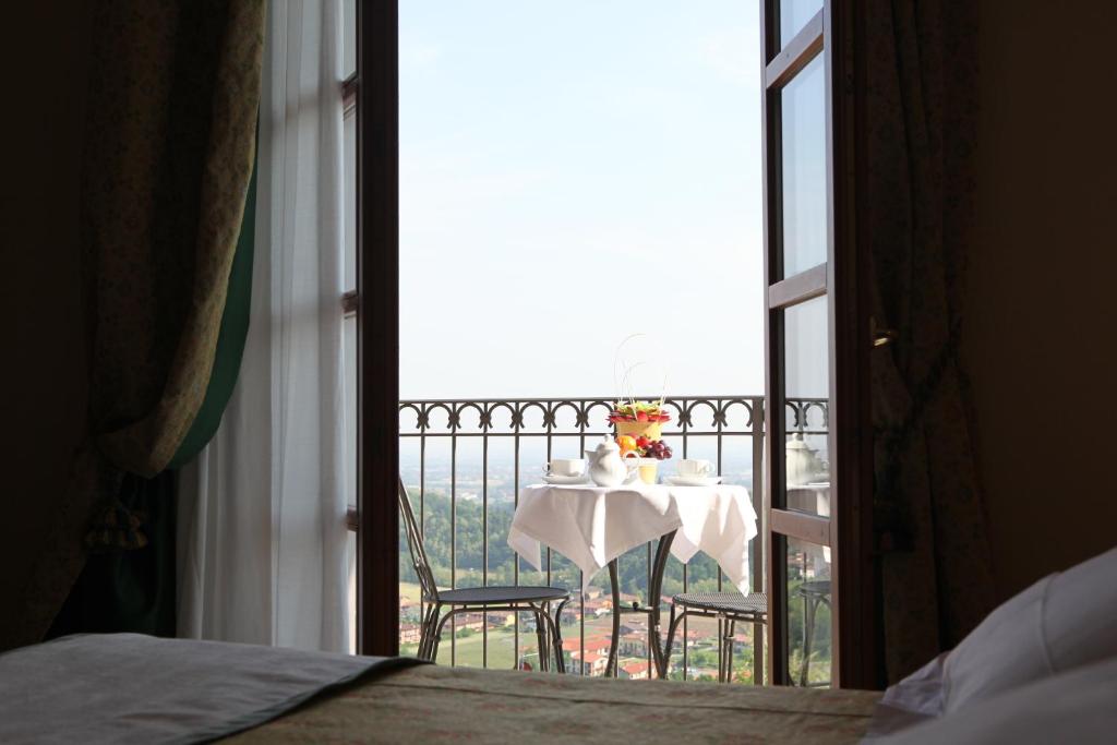 Balkón nebo terasa v ubytování Hotel Camoretti