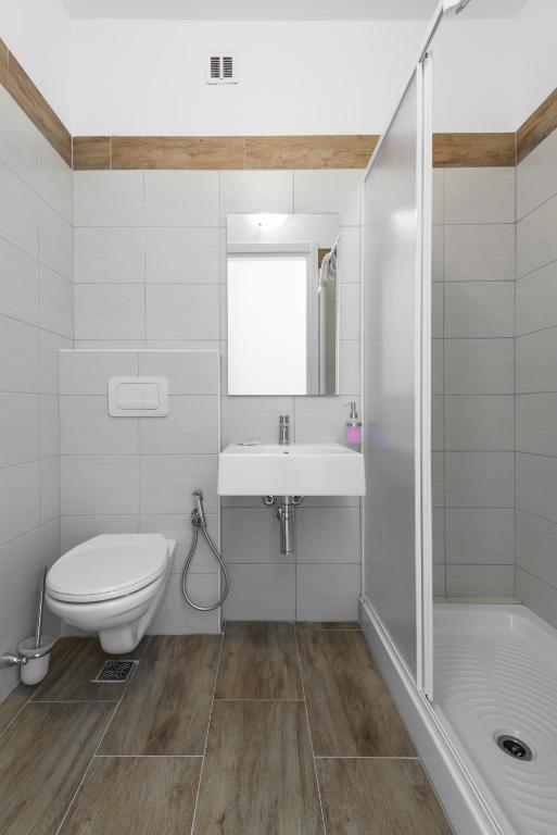 Koupelna v ubytování Hotel Internazionale Luino