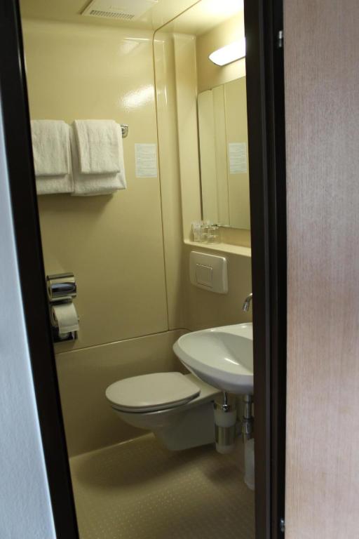 Koupelna v ubytování Hotel Goldene Krone Innsbruck