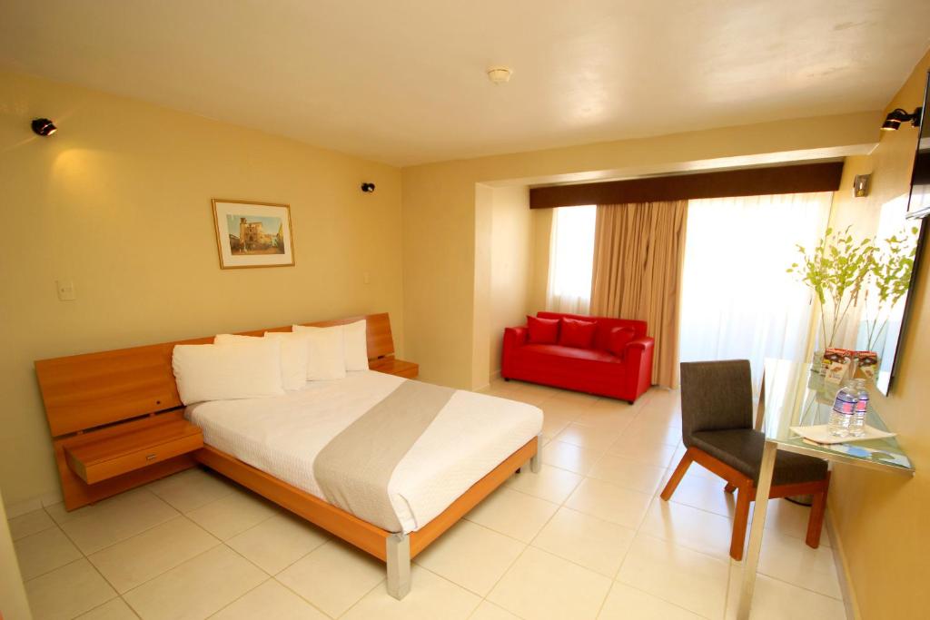 Posezení v ubytování Hotel Balcón del Cielo