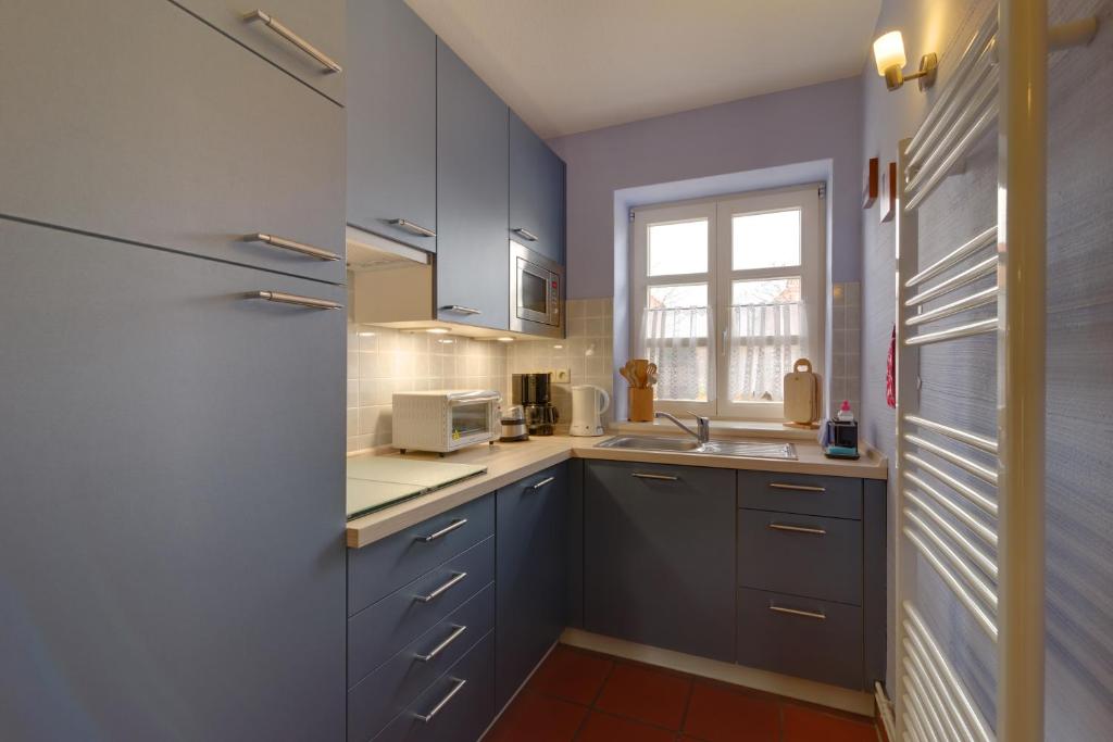 Kuchyň nebo kuchyňský kout v ubytování Haus Benny