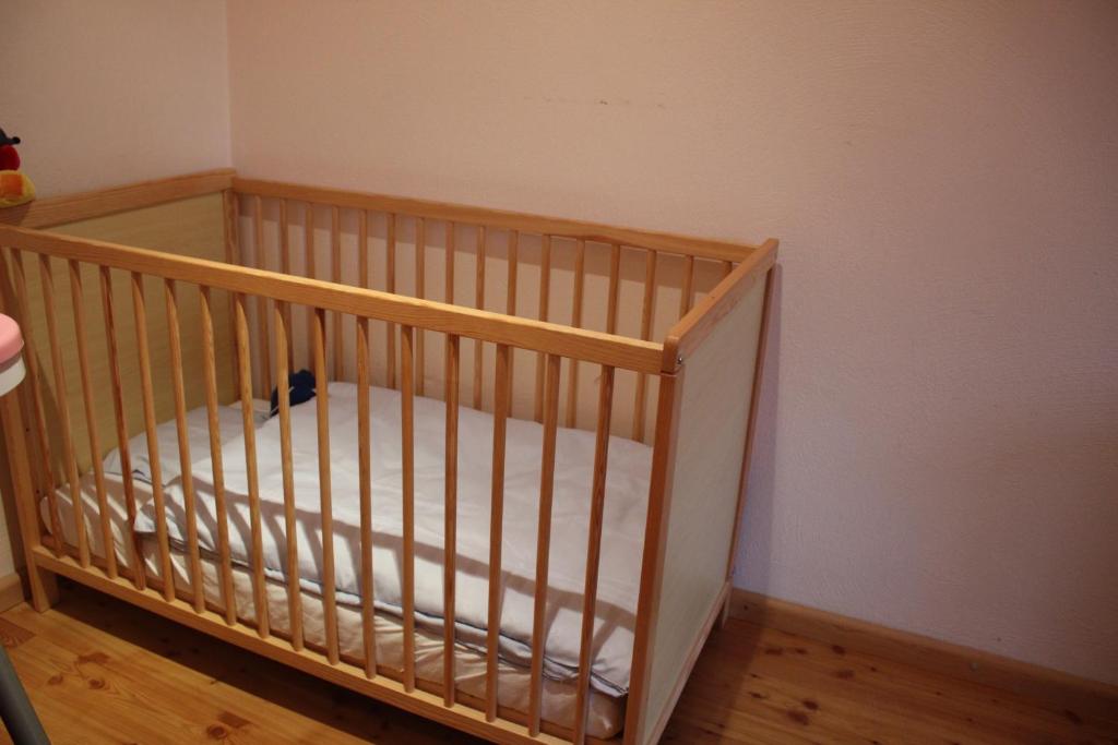 Postel nebo postele na pokoji v ubytování Ferienwohnung-malanders