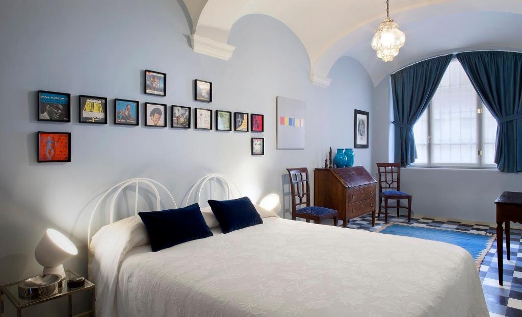 Postel nebo postele na pokoji v ubytování Casa Sironi