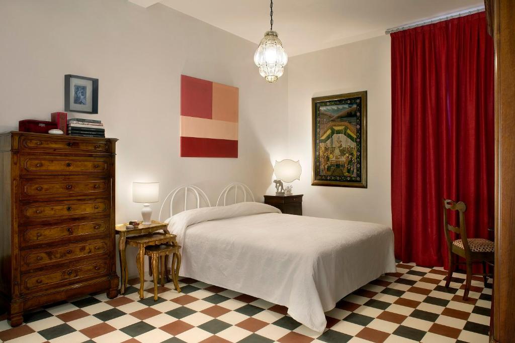 Postel nebo postele na pokoji v ubytování Casa Sironi