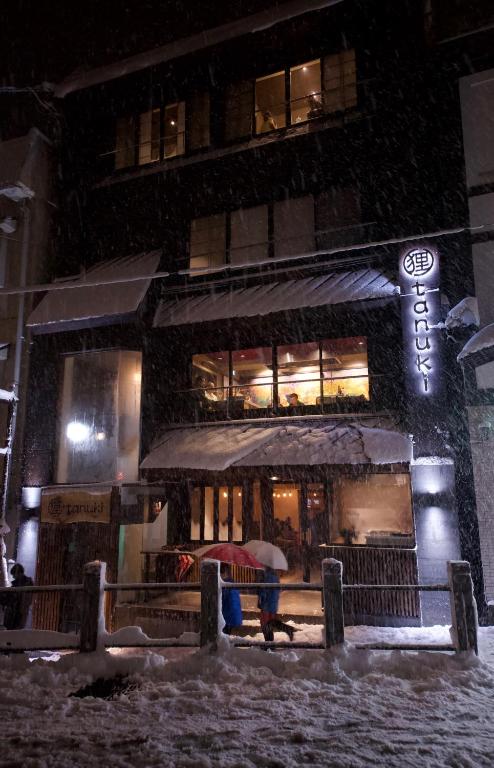 Budova, kde se ryokan nachází