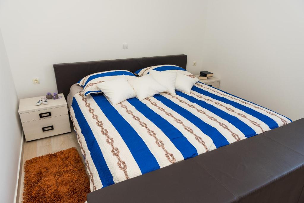 Posteľ alebo postele v izbe v ubytovaní Villa Solitude
