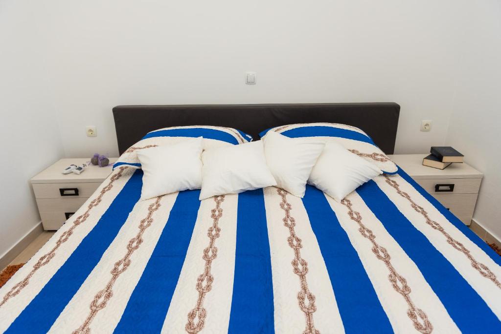 Posteľ alebo postele v izbe v ubytovaní Villa Solitude
