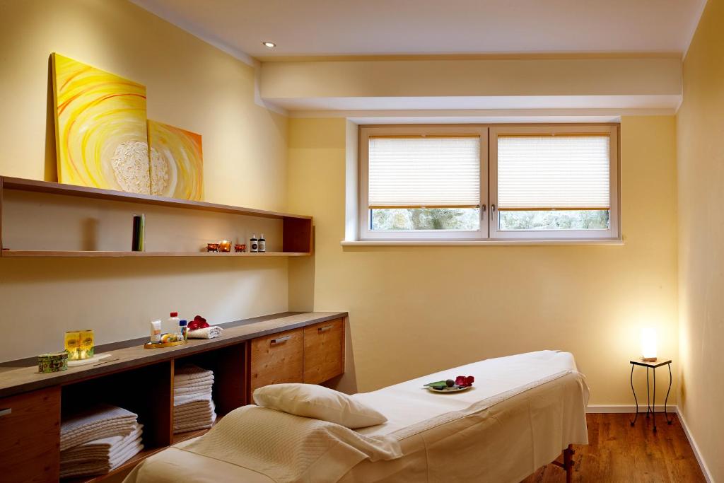 Voodi või voodid majutusasutuse Hotel Tauernhof toas