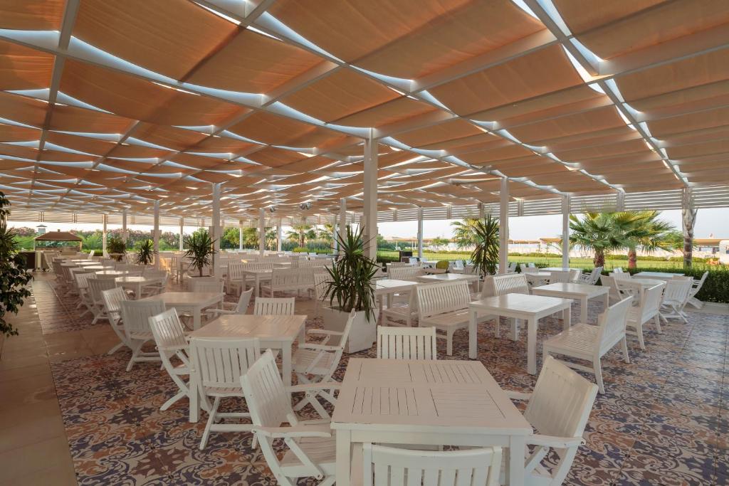 Restaurace v ubytování Sunis Elita Beach Resort Hotel & SPA
