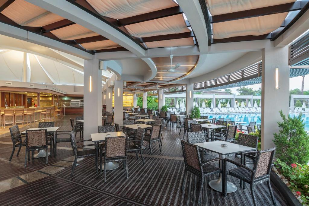 Restaurace v ubytování Sunis Elita Beach Resort Hotel & SPA