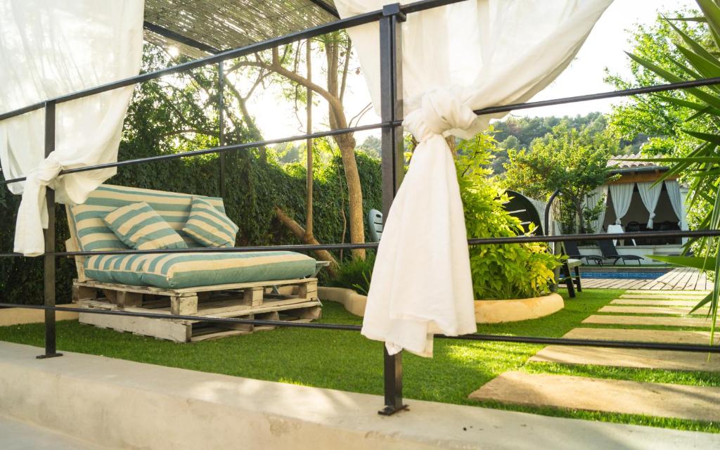 A garden outside Casa Gema