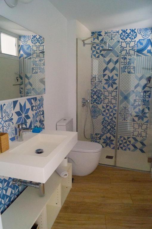 A bathroom at Casa Gema