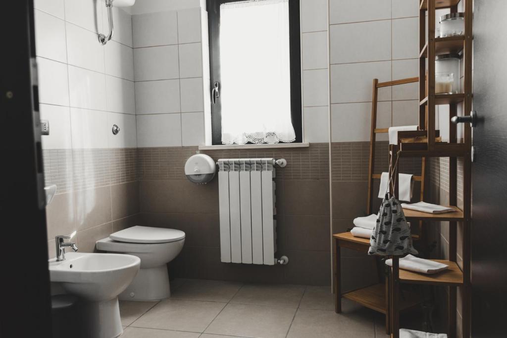 Koupelna v ubytování Agriturismo Statale 17