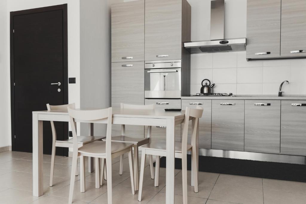 Kuchyň nebo kuchyňský kout v ubytování Agriturismo Statale 17