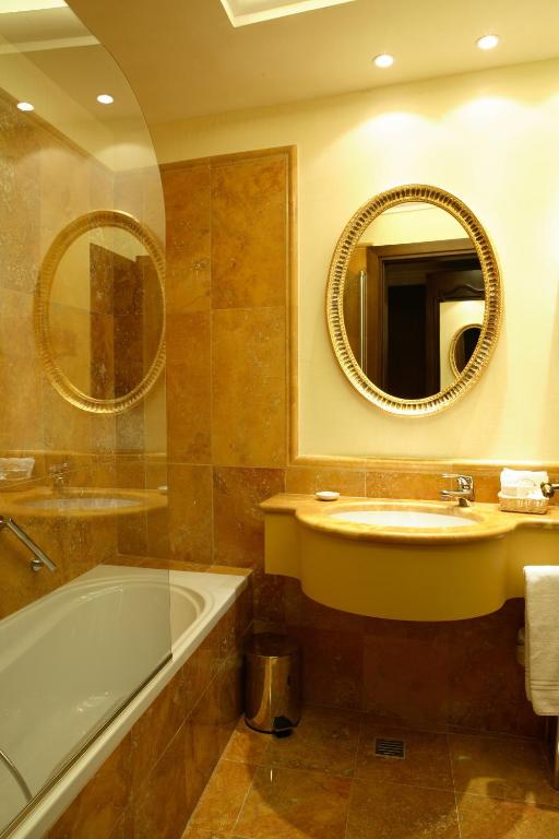 Koupelna v ubytování Hotel Al Codega